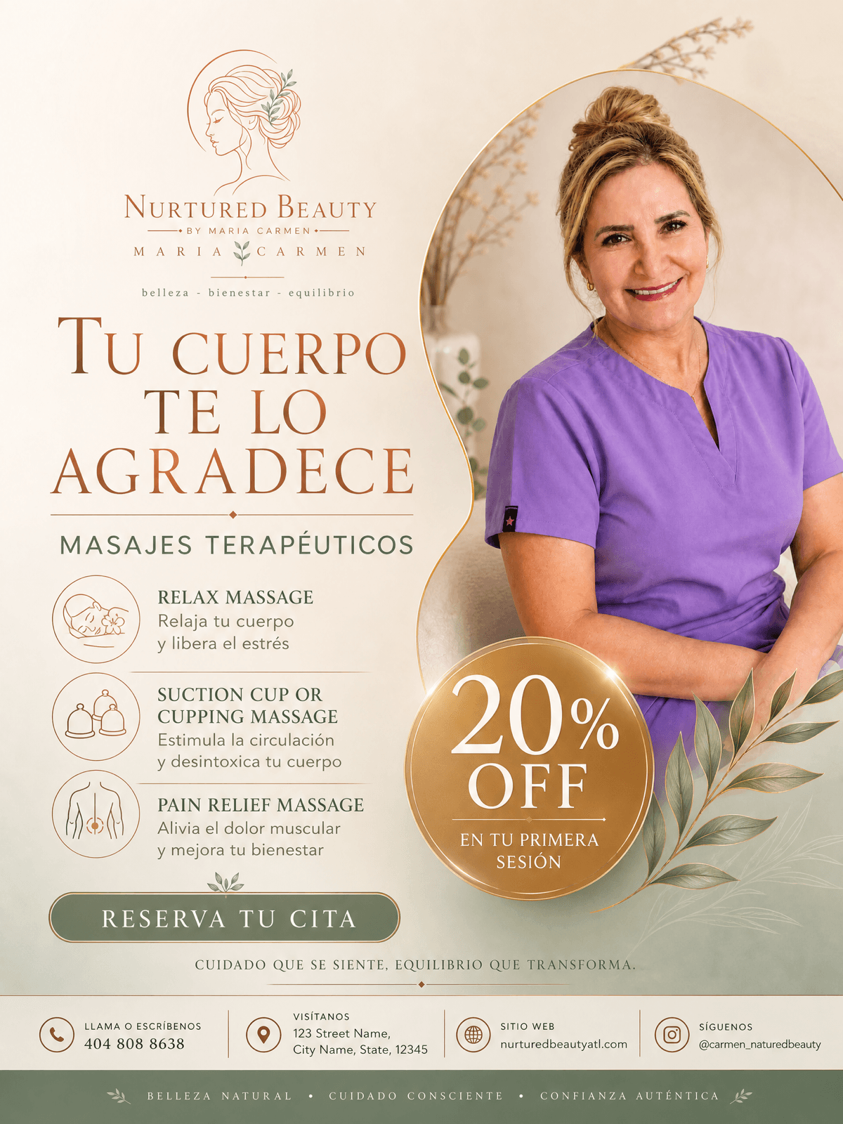 Flyer de servicio